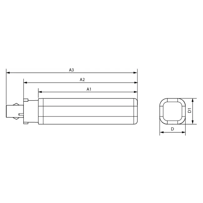 PHILIPS CorePro LED PLC 9.5W 830 4P G24q-3 29049500