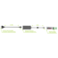 TSONG LEDpaneel 1195x295mm 48W RGBWW IP20 wit