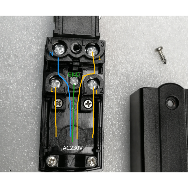 TSONG COB IP20 Tracklight LEDspot 30W CRI90 ZWART 36° PH Xitanium