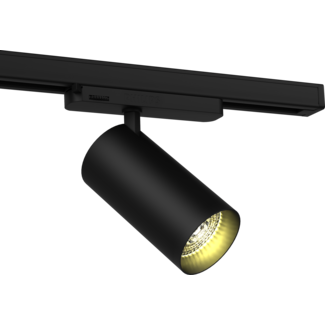 TSONG COB IP20 Tracklight LEDspot 40W CRI90 ZWART 36° PH Xitanium
