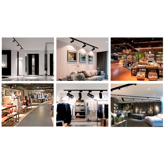 TSONG COB IP20 Tracklight LEDspot 40W CRI90 WIT 36° PH Xitanium