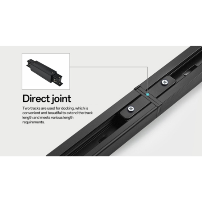 TSONG I-vorm koppelstuk t.b.v. spanningsrail 3-fase 4-draads