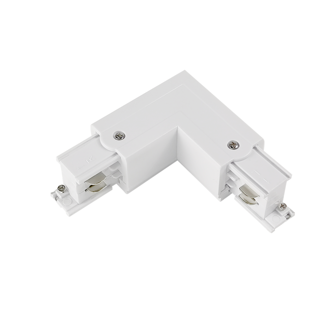 TSONG L-vorm koppelstuk t.b.v. spanningsrail 3-fase 4-draads
