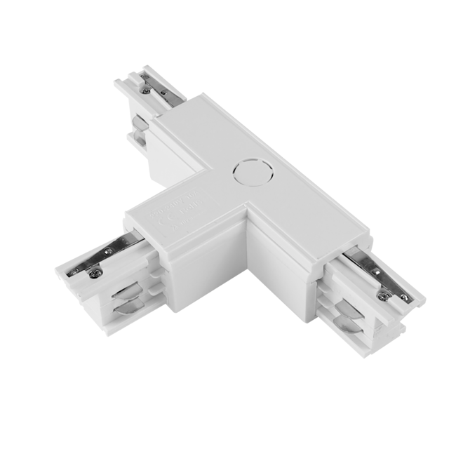 TSONG T-vorm koppelstuk t.b.v. spanningsrail 3-fase 4-draads