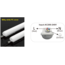 TSONG G5 LED TRI-PROOF IP65 1500mm 50W 155lm/W + MDB (doorvoerbedrading)