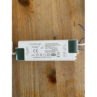 TSONG 1-10V Dimbare LED driver t.b.v. 300x1200mm 36W LED paneel