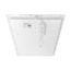 TSONG Backlit LEDpaneel 600x600mm 28W 4000K IP41 wit 150Lm/W SENSOR