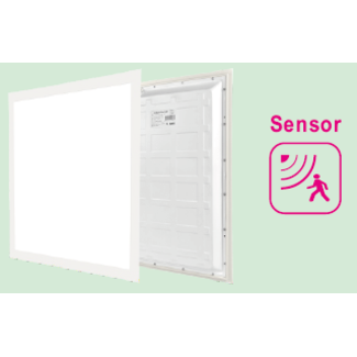 TSONG Backlit LEDpaneel 620x620mm 40W 4000K IP41 wit 110Lm/W SENSOR
