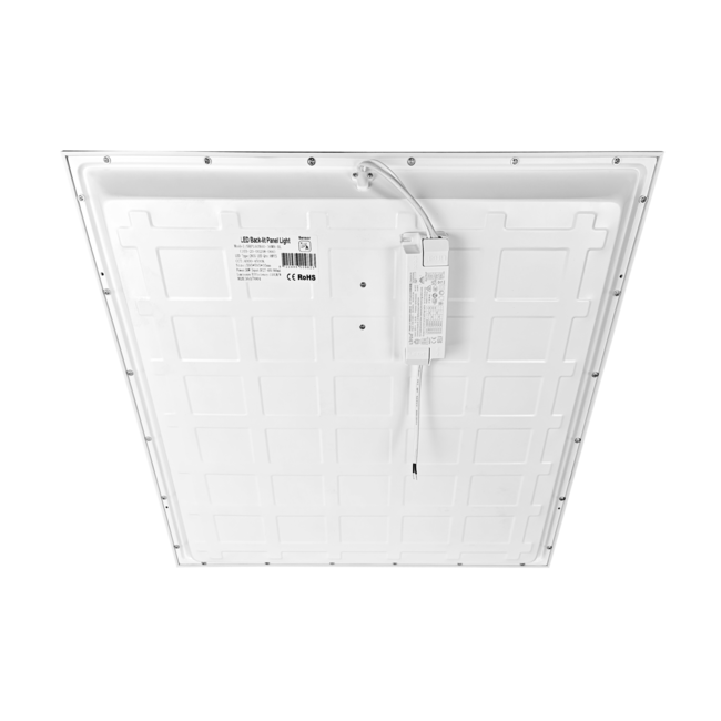 TSONG Backlit LEDpaneel 620x620mm 40W 6000K IP41 wit 110Lm/W SENSOR