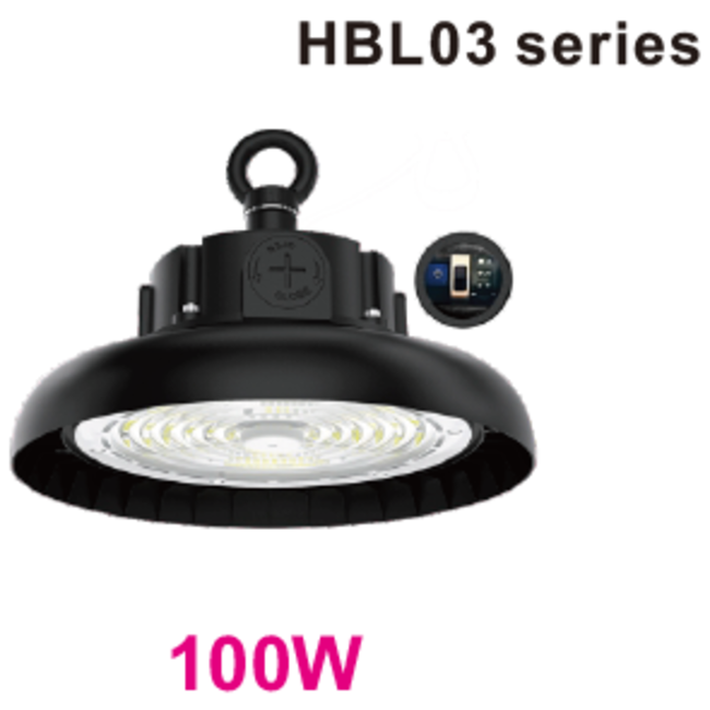 TSONG HBL03 LED UFO Highbay 100W 4000K IP65 DIM 1-10V PH DTC 210Lm/W