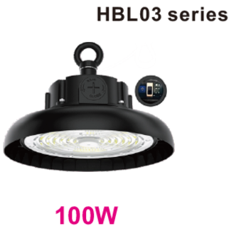 TSONG HBL03 LED UFO Highbay 100W 6000K IP65 DIM 1-10V PH DTC 210Lm/W