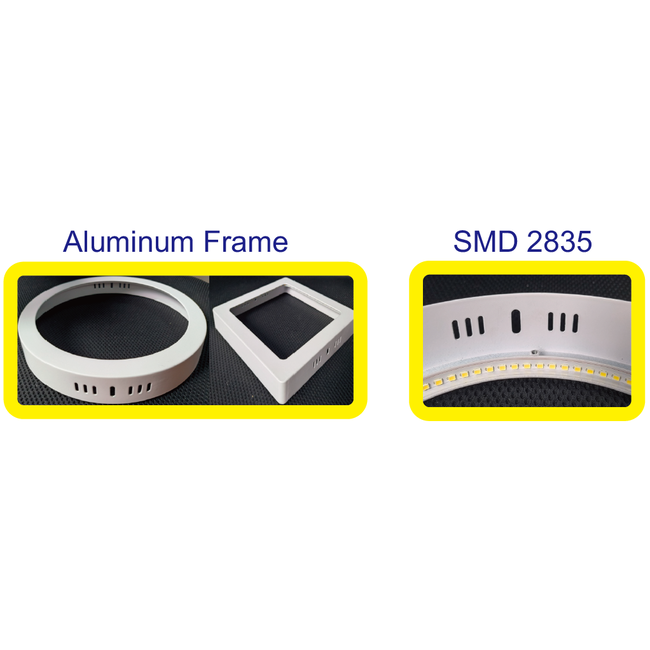 TSONG Opbouw LED Downlighter 12W IP41 Φ170*Η32mm 1020Lm