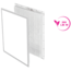 TSONG Backlit LED paneel 620x620mm 25W 5000K IP41 wit 200Lm/W