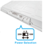 TSONG Backlit LED paneel 620x620mm 25W 5000K IP41 wit 200Lm/W