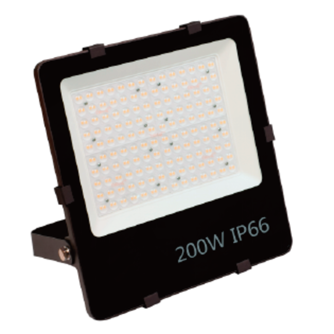 TSONG IP66 LED Floodlight 200W 3000K BL PH Xitanium driver 140Lm/W