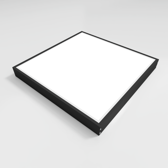 TSONG Opbouw frame ZWART t.b.v. Backlit LED paneel 600x600mm/H=68.3mm