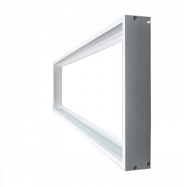 TSONG Opbouw frame WIT t.b.v. Backlit LED paneel 300x1200mm/H=68.3mm