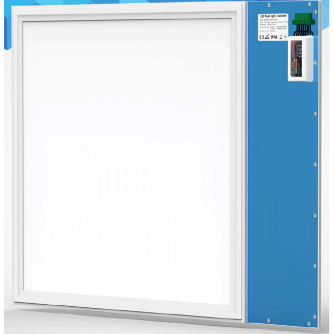 TSONG Sidelit LED paneel 600x600mm 36W RGBWW IP20 3600Lm+Controller