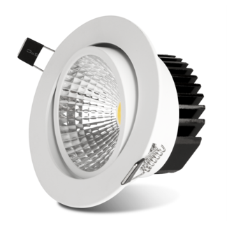 TSONG Inbouw COB LEDspot 5W 2700K WIT 60° Ф85*H54mm Z-70mm 450Lm DIM