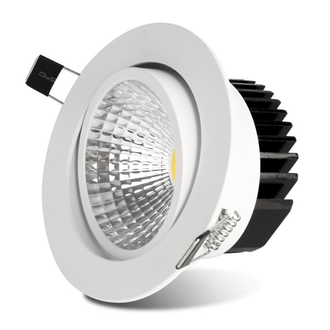 TSONG Inbouw COB LEDspot 5W WIT 60° Ф85*H55mm Zaagmaat: 70mm 350-400Lm