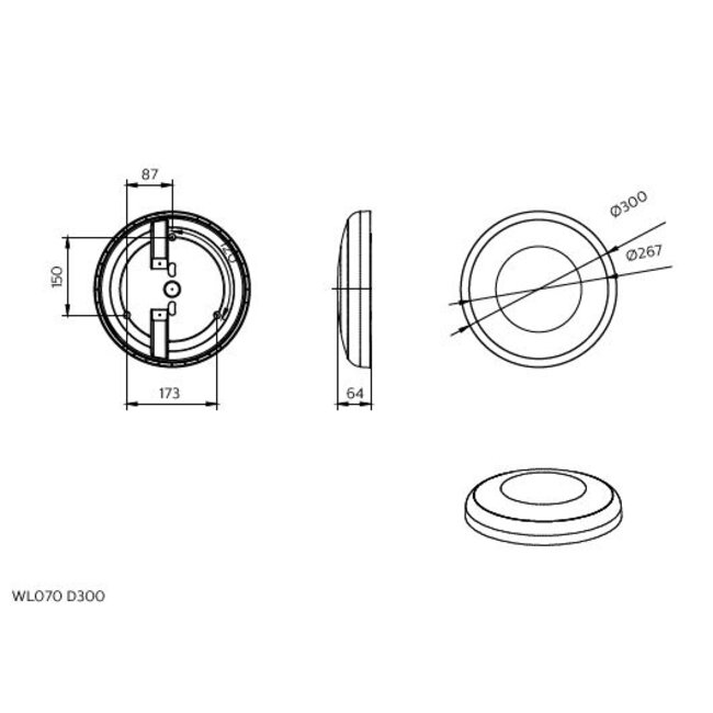 PHILIPS WL070V gen2 11_17S/830_840_860 PSU MDU 8720169767478 SENSOR