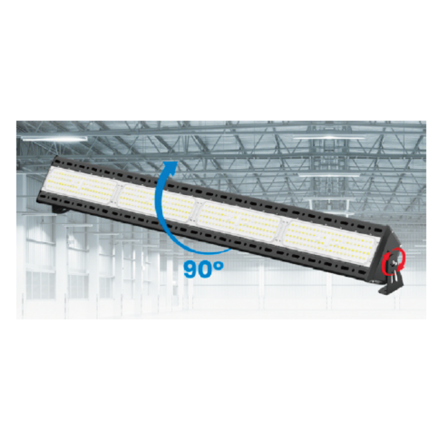 TSONG Beugelset zwart, vaste montage t.b.v. LED Linear Highbay