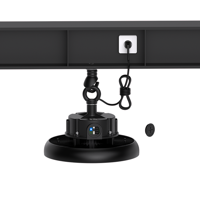 TSONG HBL03 LED UFO Highbay 100W 6000K IP65 DIM 1-10V PH DTC 200Lm/W