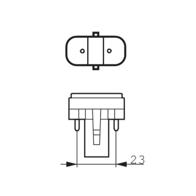 PHILIPS CorePro LED PLS 360D 5W 3CCT 2P G23 13535300