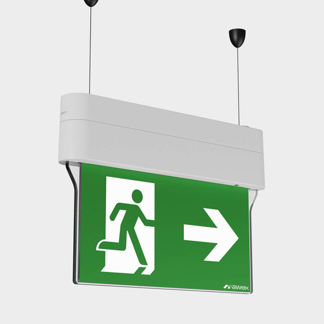 AWEX Ophang kabel set t.b.v. Noodverlichting Arrow N