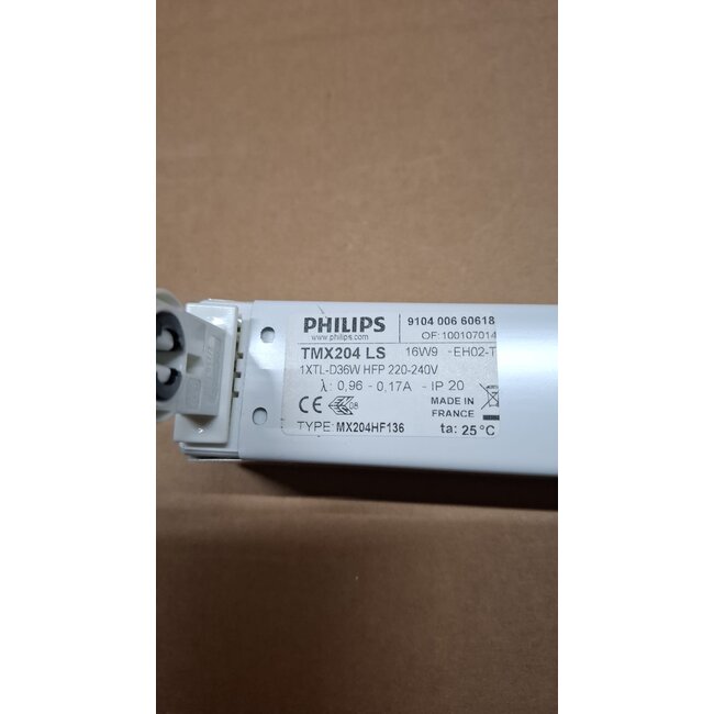 PHILIPS Opbouwarmatuur TMX204 1x36W HF VSA /HF-P 10050099
