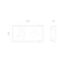 AWEX LED Noodverlichting EXIT L IP65 IK10 1-2W 6000K / 1-3H 30mtr.