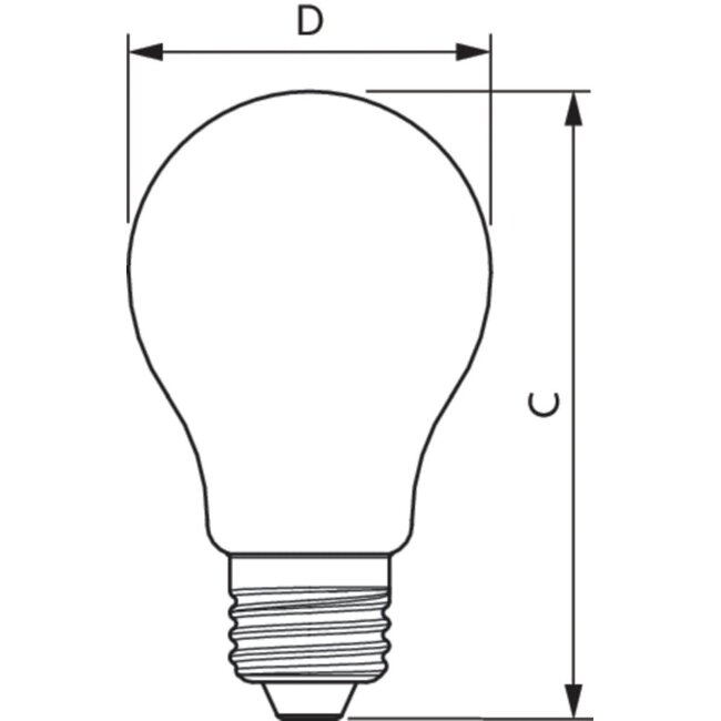 PHILIPS MASTER LEDBulb DT 5.9-60W E27 CRI95 A60 FR G 31105300