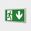 AWEX LED Noodverlichting EXIT M IP65 IK10 1-2W 6000K / 1-3H 25mtr.