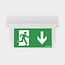 AWEX LED Noodverlichting HELIOS DS IP42  IK10 1-2W 6000K / 1-3H 25mtr.