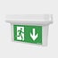 AWEX LED Noodverlichting HELIOS DS IP42  IK10 1-2W 6000K / 1-3H 25mtr.