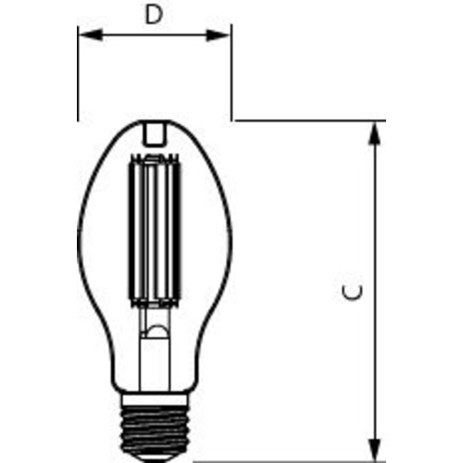 PHILIPS CorePro LED HPL/SON M 6Klm 31W 840 E40 FR 8721103144010