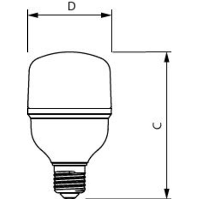 PHILIPS Corepro LEDBulb ND 2.05Klm 20W 865 E27 T70 06415800