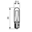 CHEAPLIGHTING T5 Wedge 5x20mm 24V 40mA C-2F 8714101047155 (10-pack)