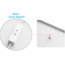 TSONG Backlit LEDpaneel 300x1200mm 28W 5CCT CS IP41 wit 140Lm/W