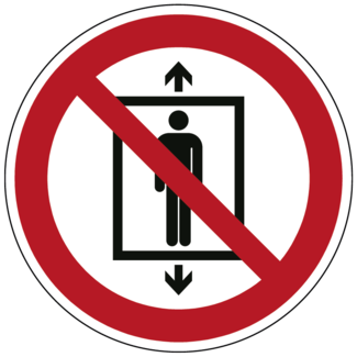 Personenvervoer verboden