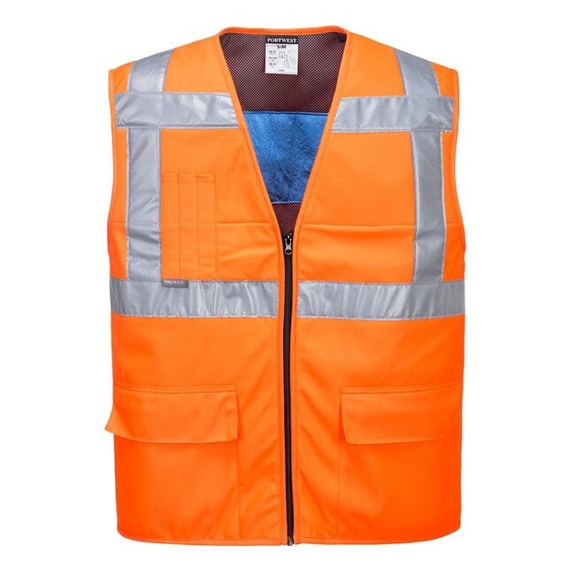 Portwest Koelvest oranje L/XL