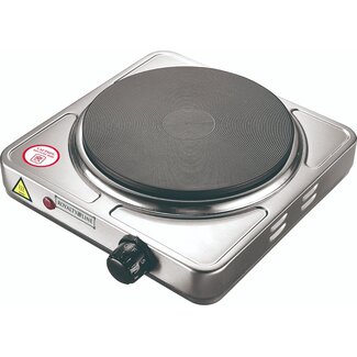 Royalty Line® Elektrische Kookplaat Zilver | 1 Pits