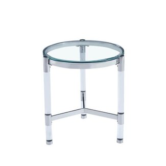 Luxury Living Lana Bijzettafel Silver 50cm