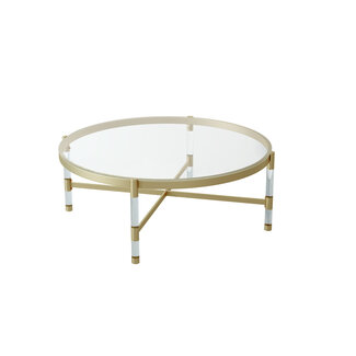 Luxury Living Sher Salontafel  Brush Gold Rond 110cm