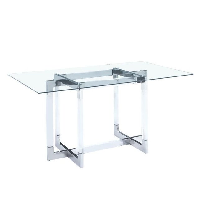 Eettafel Amira Silver | 160CM