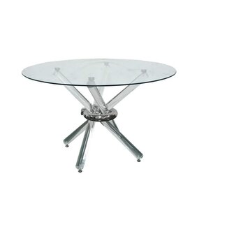 Luxury Living Noor Eettafel Silver 120cm