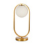 Emma Table Lamp White Gold