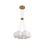 Hanglamp Jenna White Gold 7-Licht