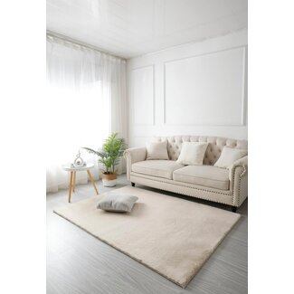 Luxury Living Fluffy Tapijt Creme | 200x290