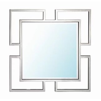 Luxury Living Chrome Mirror | 80x80cm